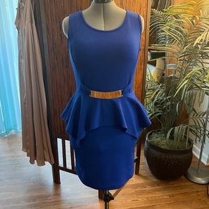 Beautiful  Sexy Blue Dress